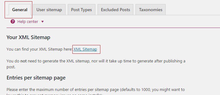 how to create XML sitemap