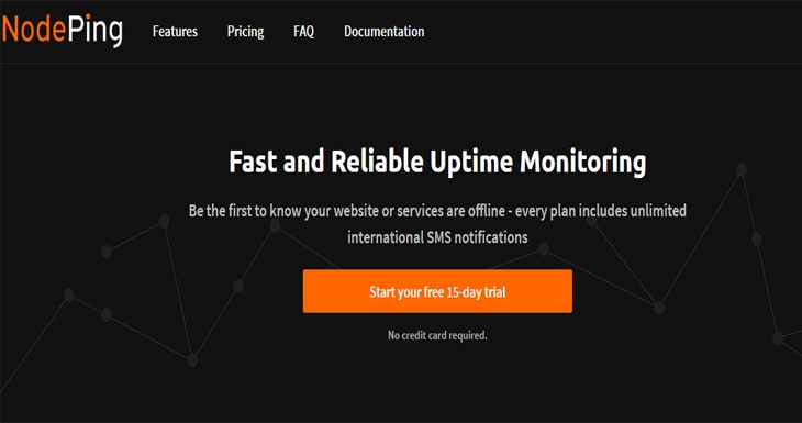 Nodeping site best monitoring tool