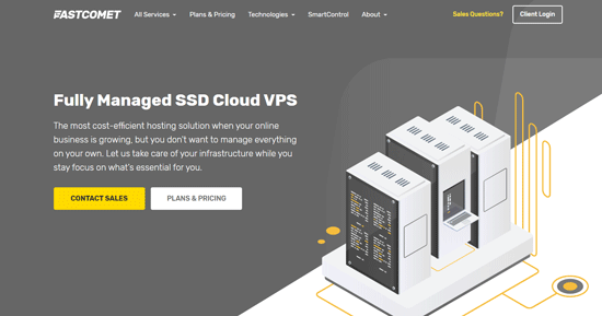 Fastcomet cloud vps hosting